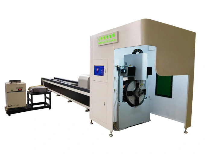 Automatic Load Steel Tube Laser Cutting Machine for Round Pipe