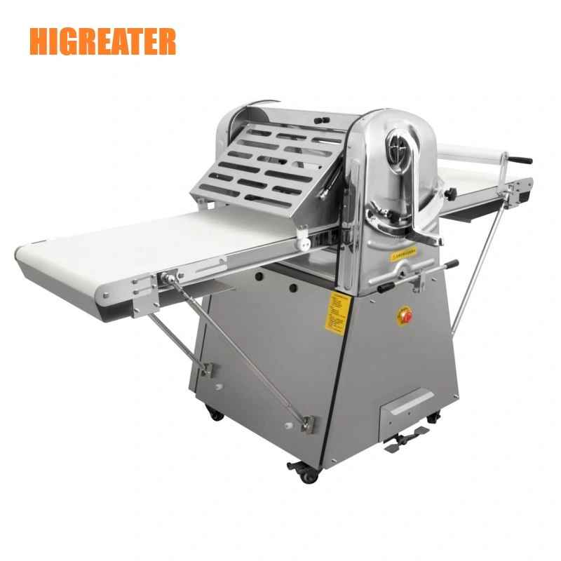 Full Automatic Dough Pastry Laminating Machine 650mm 680mm Automatic Dough Sheeter with Cutter Machine