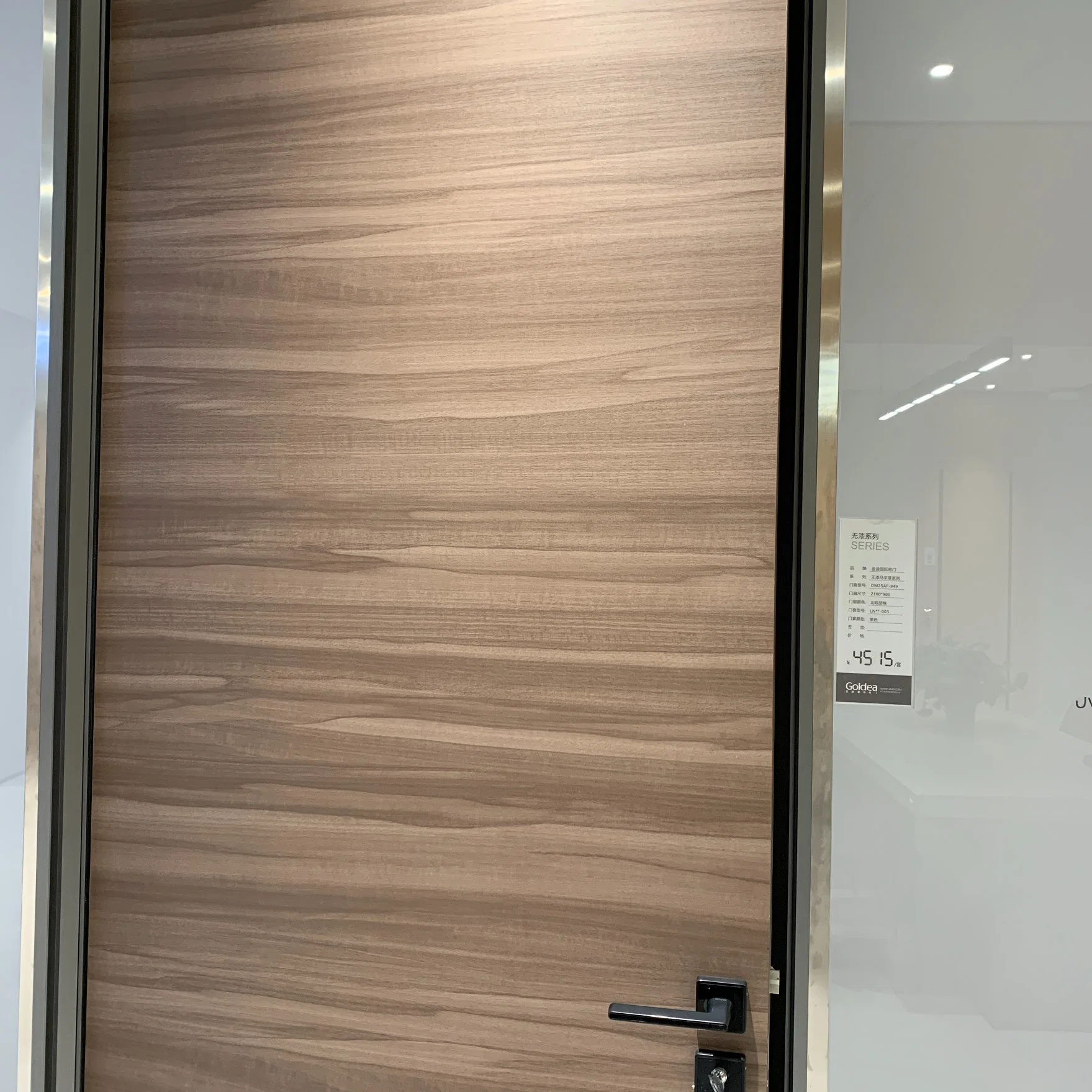 Fireproof Door Wooden White Push Pull Bathroom Door Entry OEM/ODM Designs Interior Shower Room Timber Door