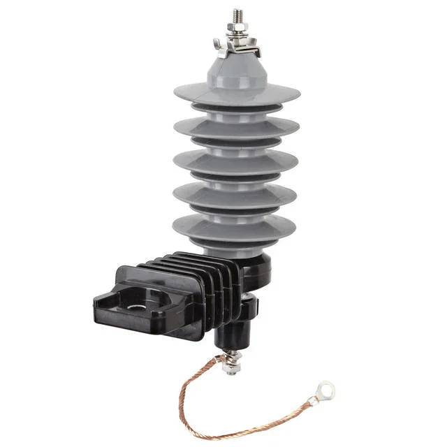 9kv Polymer Housing Oxide Zinc Surge Arrester on Transmission Line