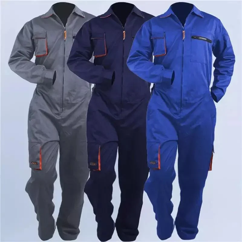 Engineer Mechanic Mens Safety Manufacturing Overalls Construction Clothing Uniform Workwear