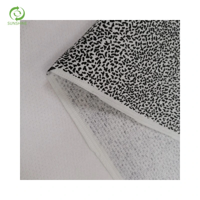 Non-Slip Anti-Skid Stitch Bonded Nonwoven Fabric Polyester RPET Fabric for Mattress Sofa Home Textiles and Interlining