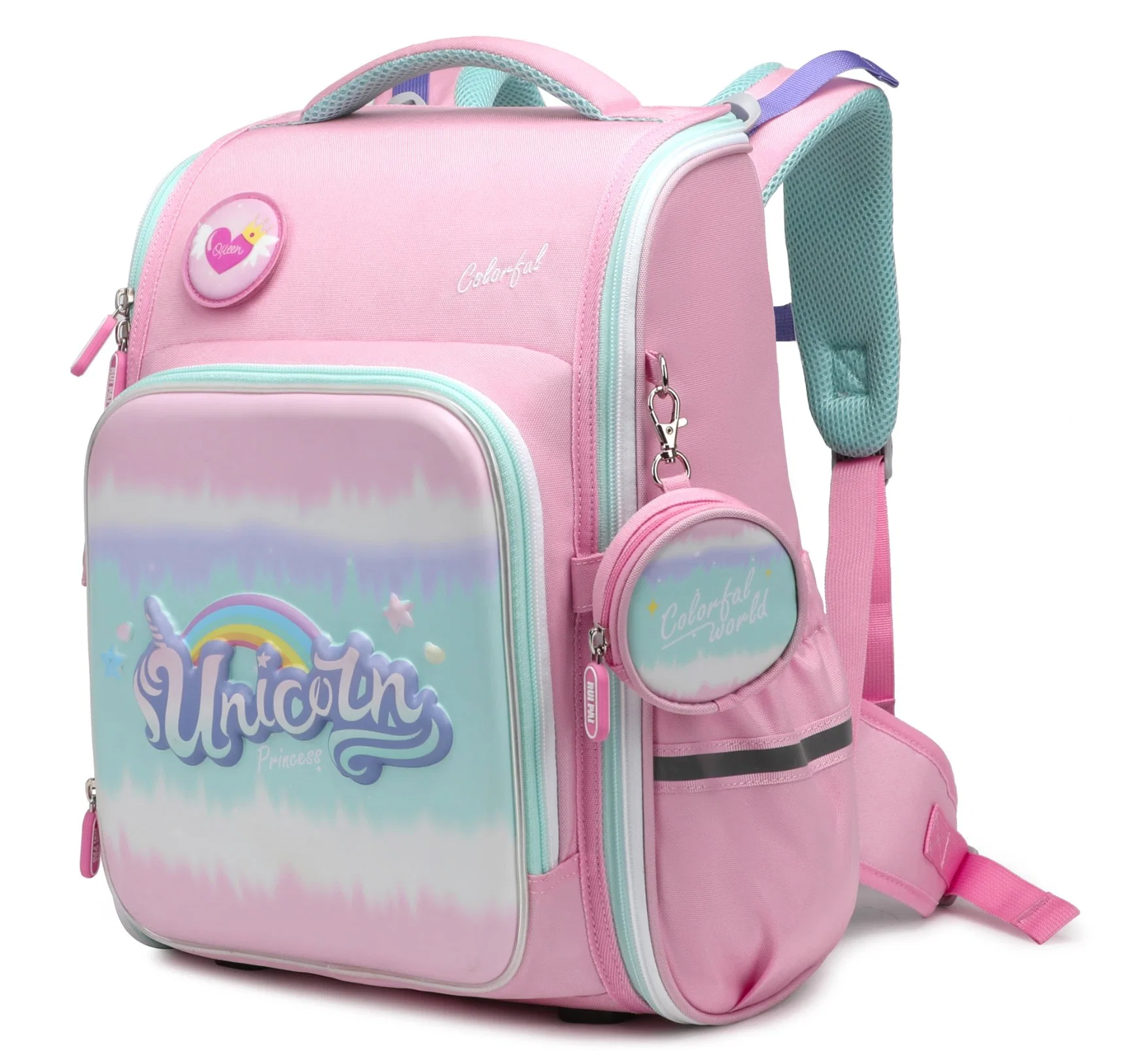 Cartoon Double Shoulder Fashion Primary Child Children Students Kid Schoolbag School Satchel Backpack Pack Bag (CY5887)