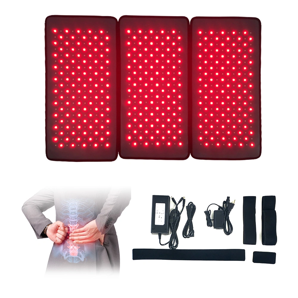 600 lampes haute puissance 3 en 1 utilisation en boîtier complet COUSSIN thérapeutique À LED rouge