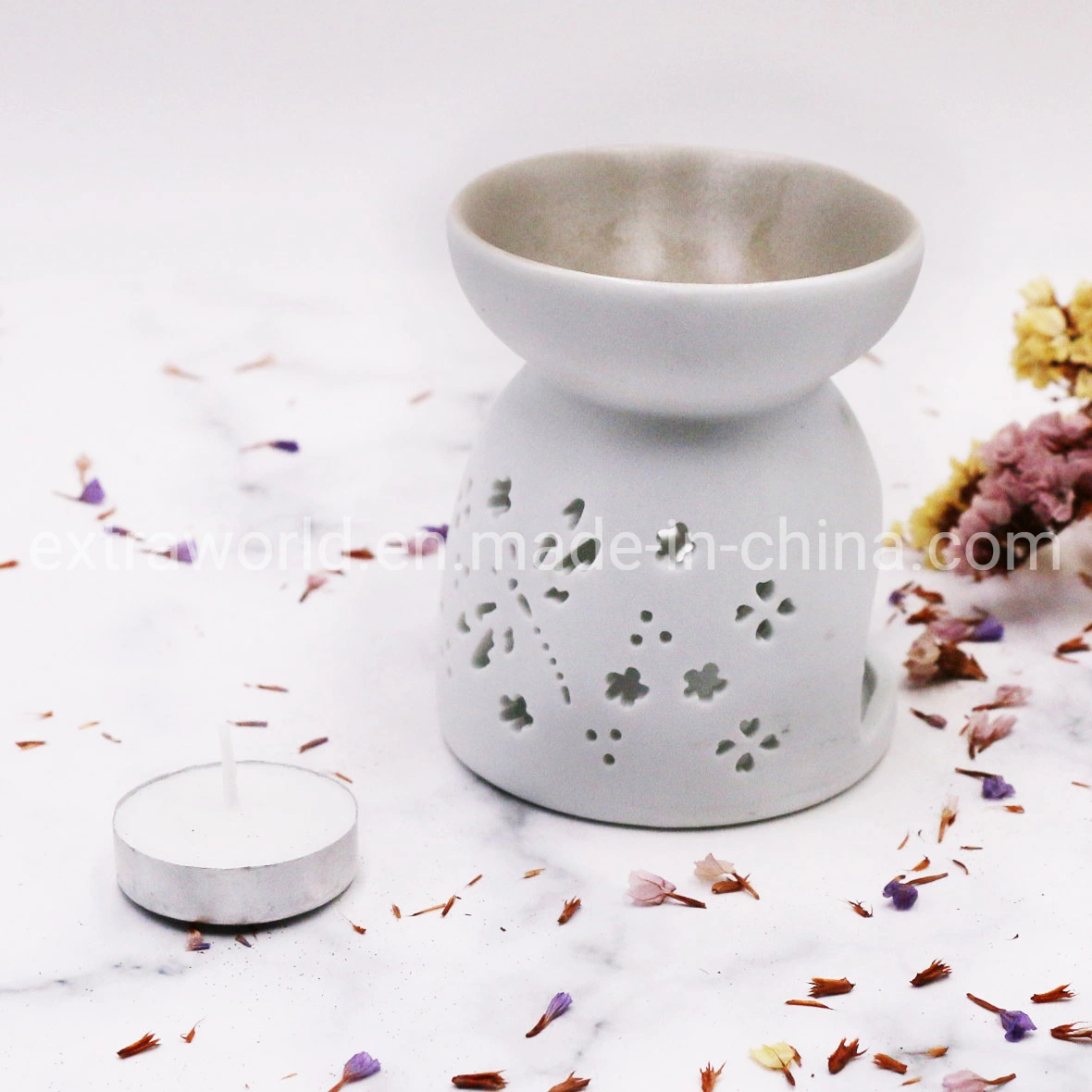 Keramik Handwerk Ätherisches Öl Aroma Diffuser Kerzenhalter Home Dekoration