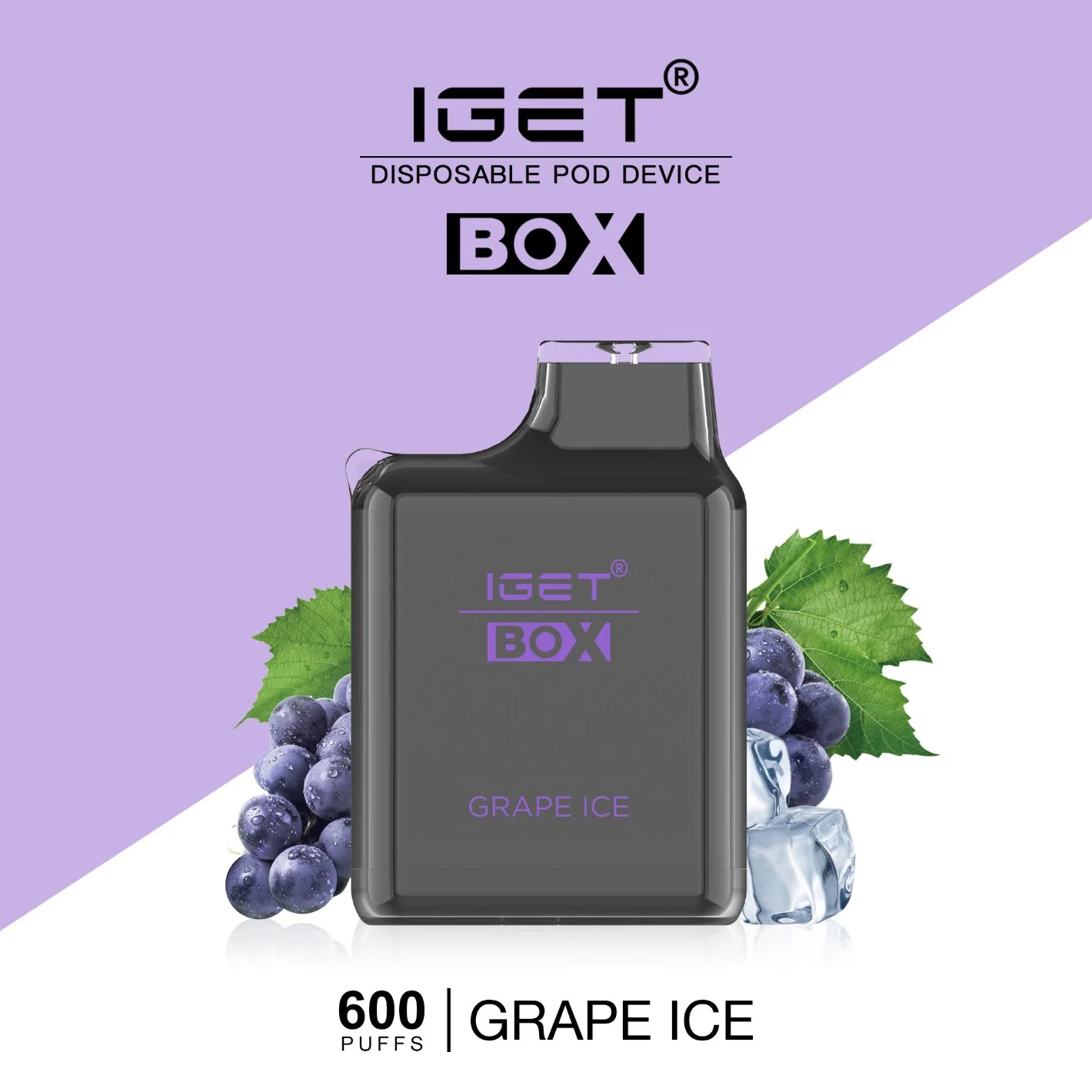 UK Popular Iget Box Mini vape 600 Puffs with 13 Flavors