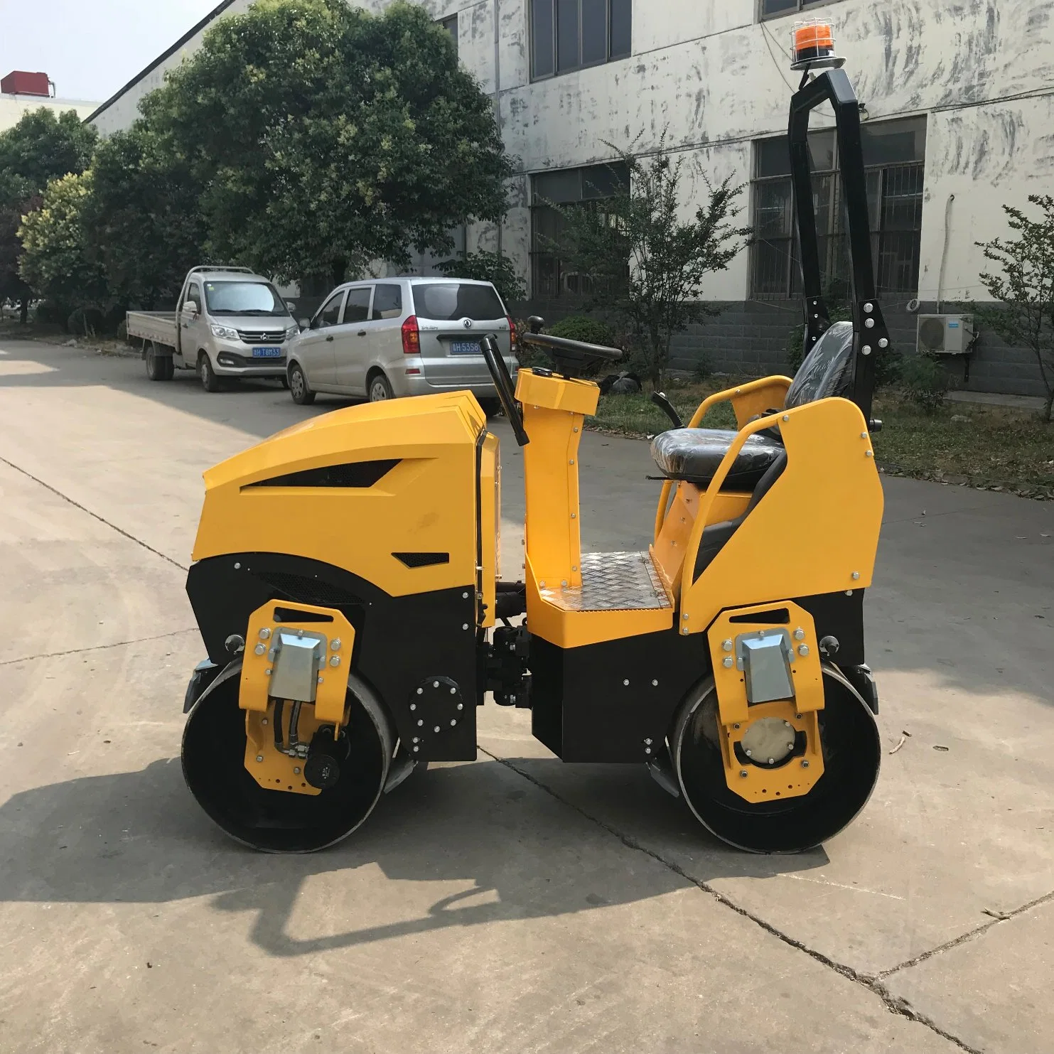 New Double Steel Wheel Road Roller