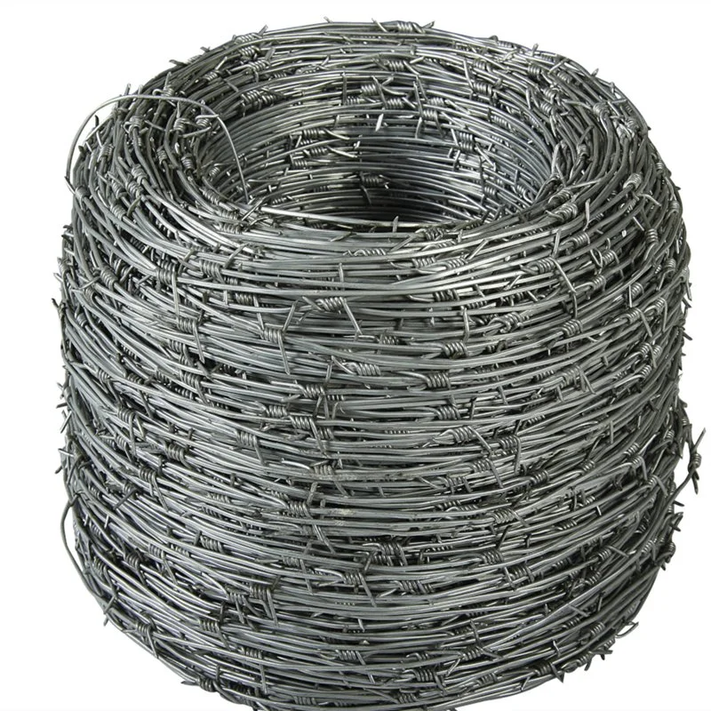 High quality/High cost performance  High Tensile Barbed Wire Single Twist Hot Dipped Galvanized