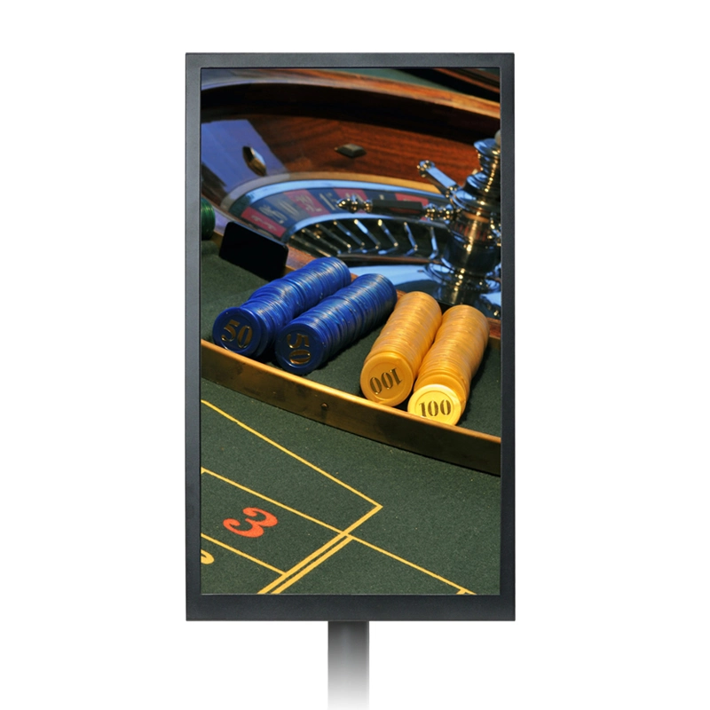 27'' Digital Signage doppelseitige LCD-Anzeige