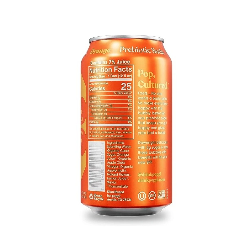 Kundenmarke Sparkling Wasser kohlensäurehaltige Soda Soft Drink 16oz OEM Kundenspezifischer Brand Hochwertige Getränke