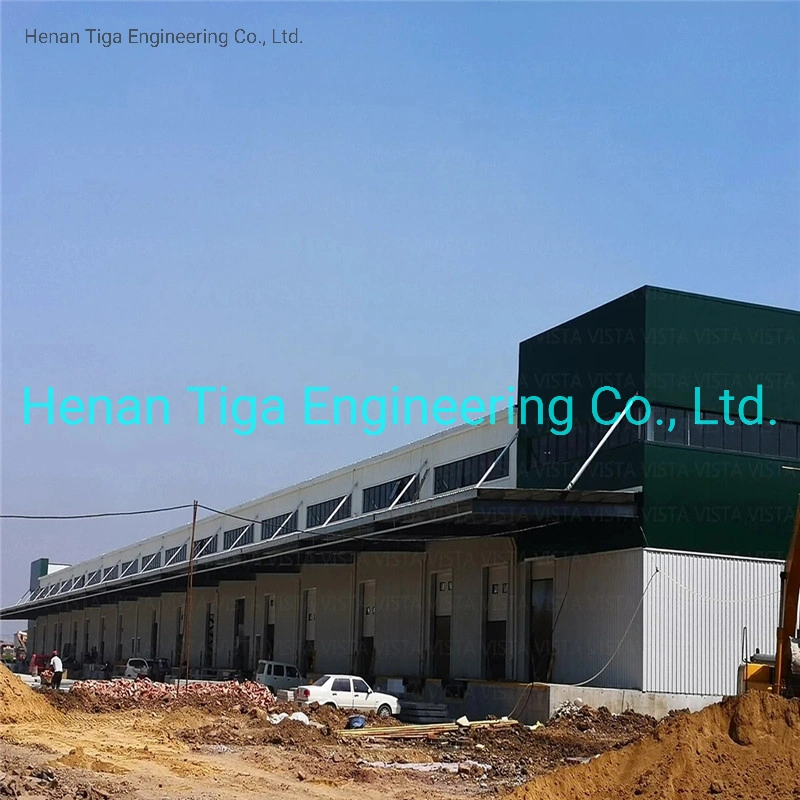 Prefabricated/Prefab Building Materials Light Structural Steel Warehouse Barn