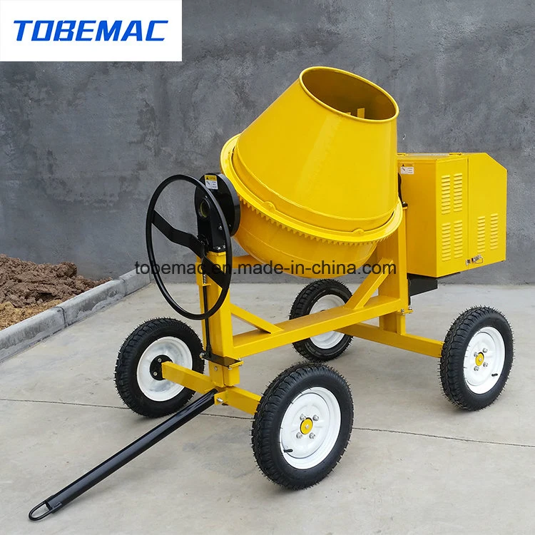 Cm350-4c Portable Concrete Mixer with Gasoline Engine