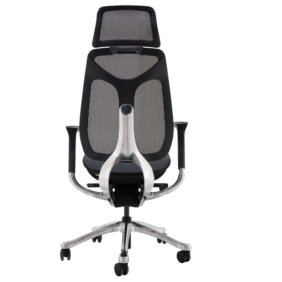 Executive Boss Suitable Mesh Chair with Headrest Computer Gaming Office Swivel Chair