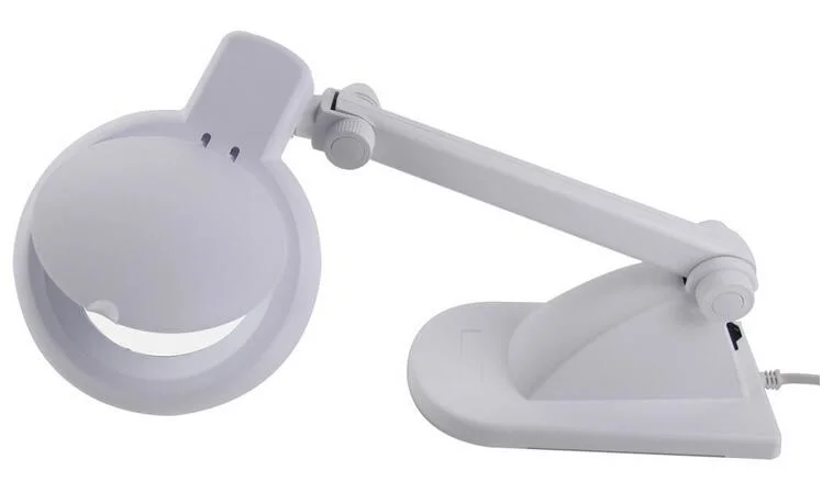 Table Top Stand Ks-1081L LED Inspection Beauty Magnifying Lamp