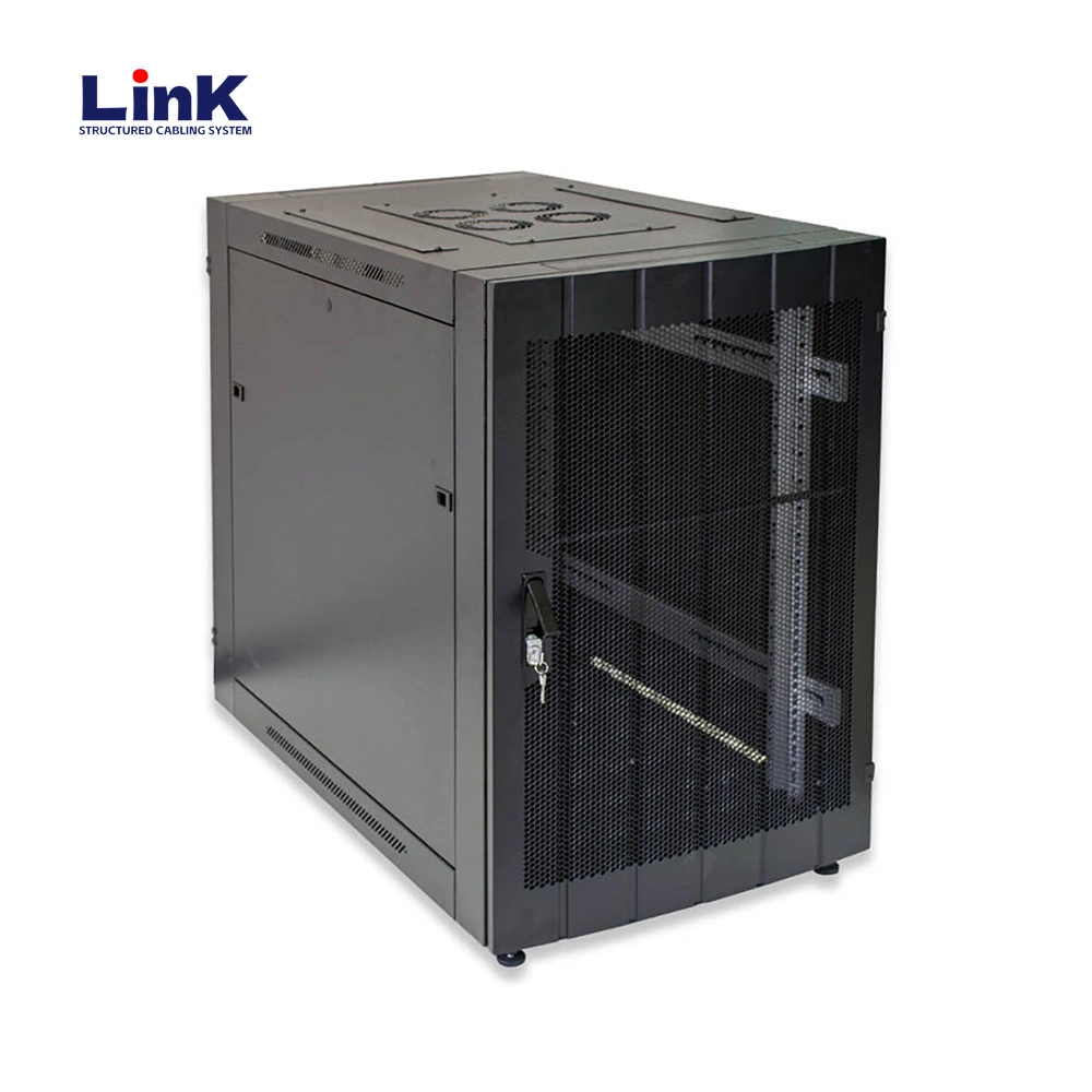 Metal Fabrication Network Server Rack Cabinet with Cable Management for Telecom Organization