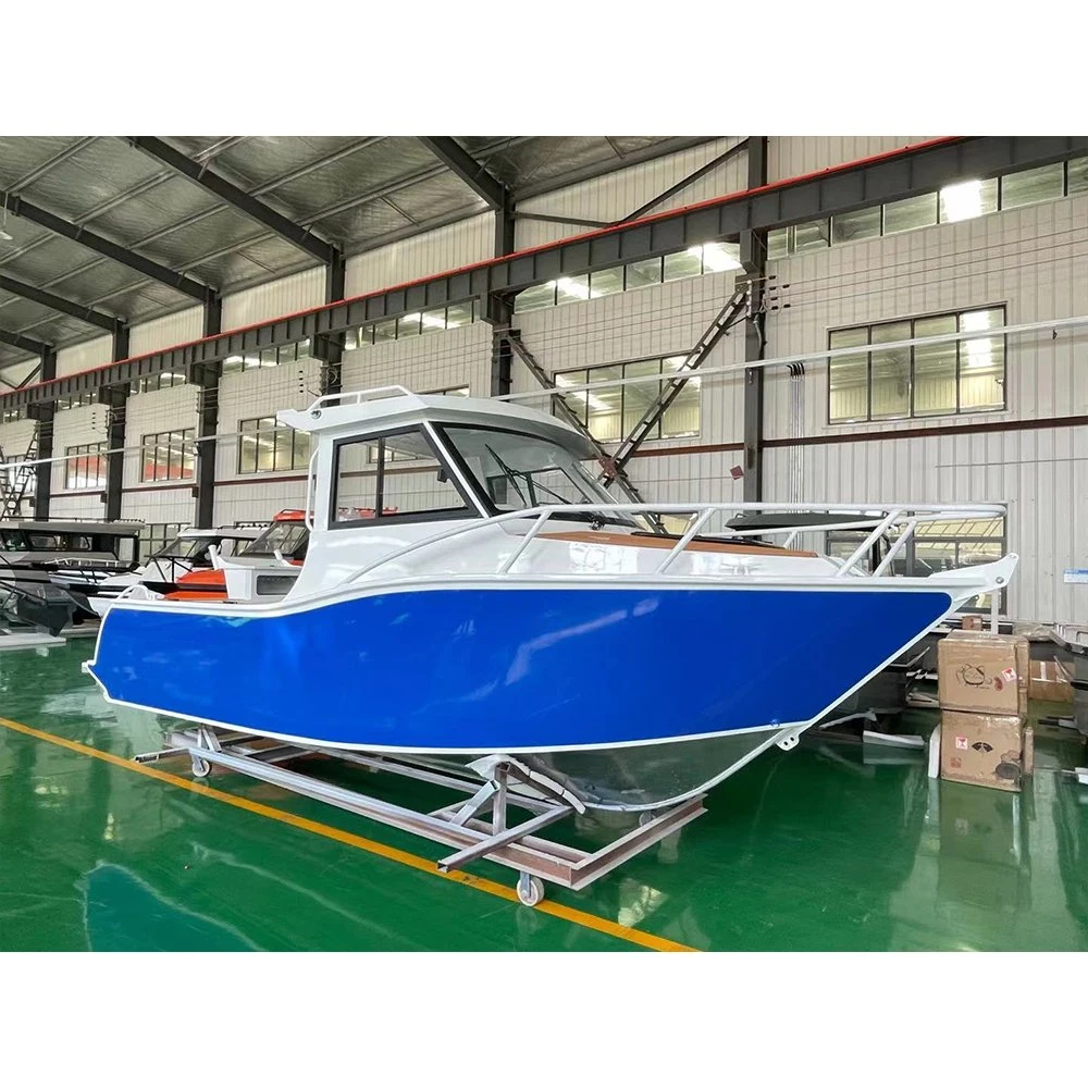 21FT Aluminum Alloy Cuddy Cabin Fishing Boat with CE