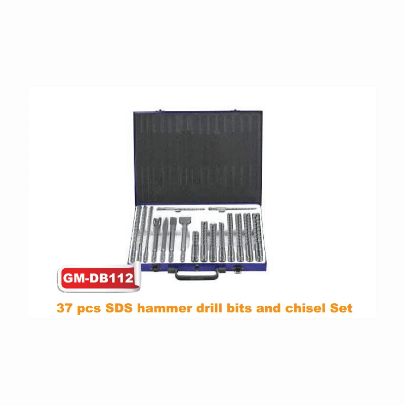 37 PCS SDS Hammer Drill Bits and Chisel Set (GM-DB112)