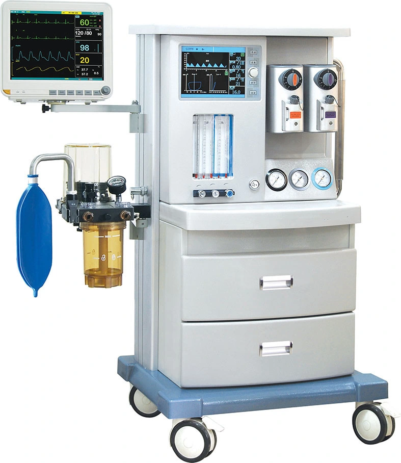 High Grade Anesthesia Machine with 2 Vaporizers