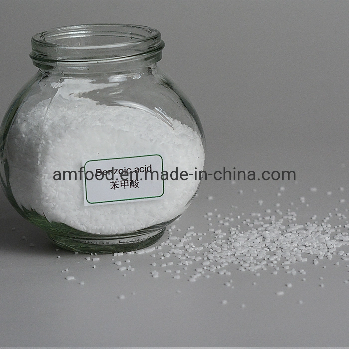 Raw Material Benzoic Acid Powder Food Preservatives Chemical Product CAS No65-85-0