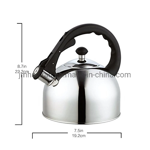 Stainless Steel Cookware Tea Kettle 2.5 Quart Copper