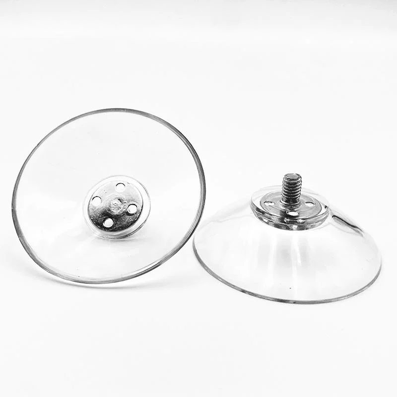 Custom Size Vacuum Clear Silicone Vacuum Rubber Sucker Suction Cups