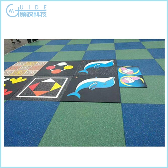 China First Class100% Rubber Interlocking Mat Rubber Tiles