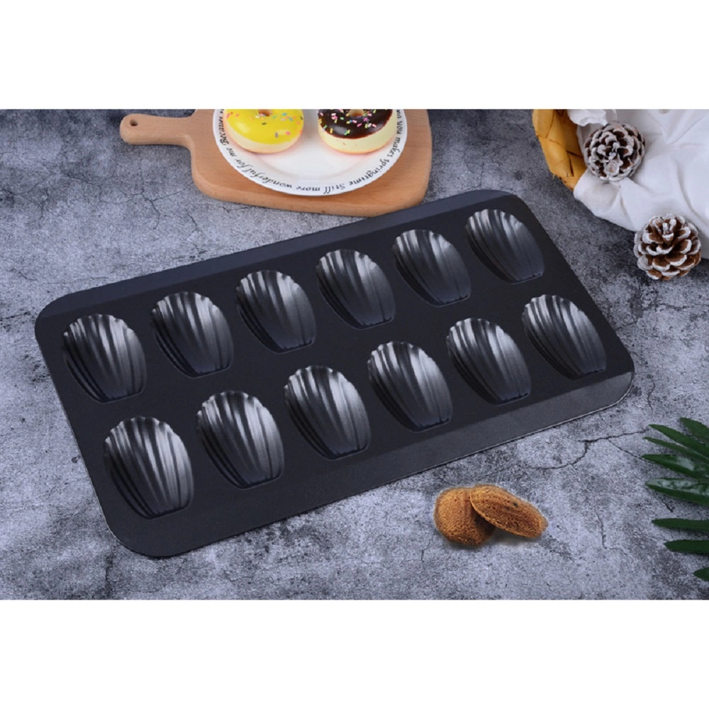 12-Cup Nonstick Pan Non-Stick Spherical Shell Bakeware Tray Wbb17884