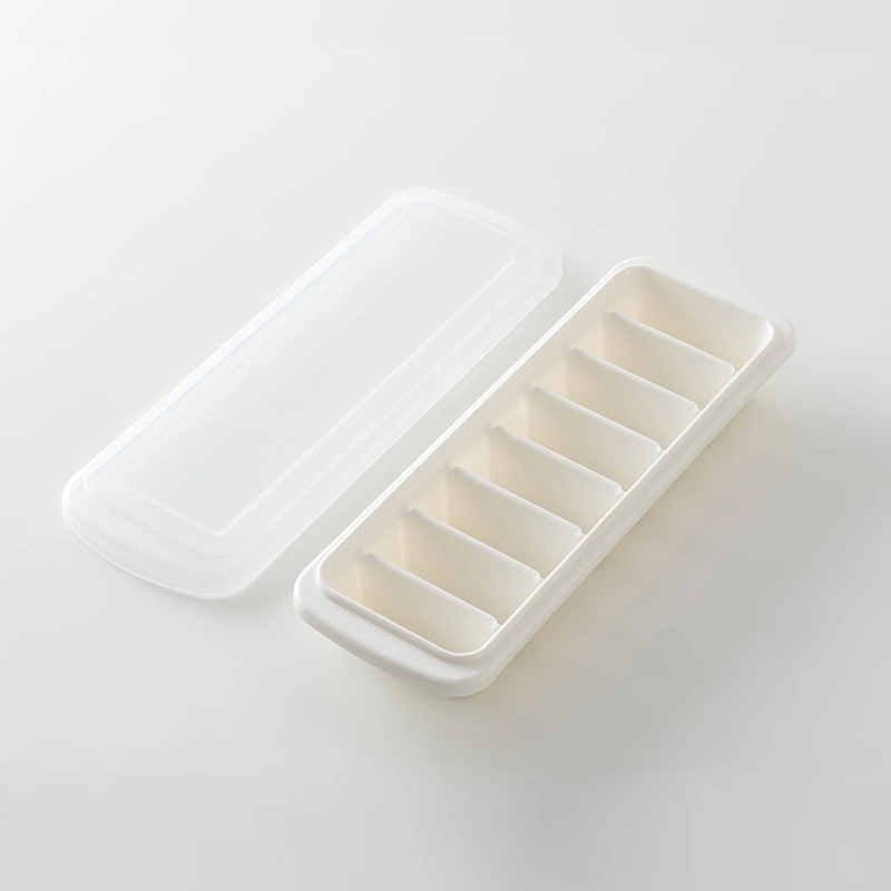 Drôle d'un réfrigérateur de la grille de cellules de glace Boîte avec couvercle prix bon marché Mini Cubes de glace de qualité alimentaire Couvercle du bac de glace avec couvercle