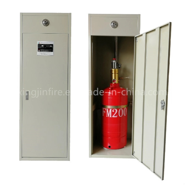 70L Cabinet Firefighting Suppression Equipment Filled with FM200 Without Pipeline