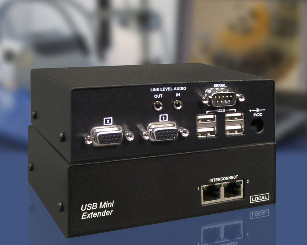 Extensor Catx Mini USB - USB VGA --- Audio -150 de serie"