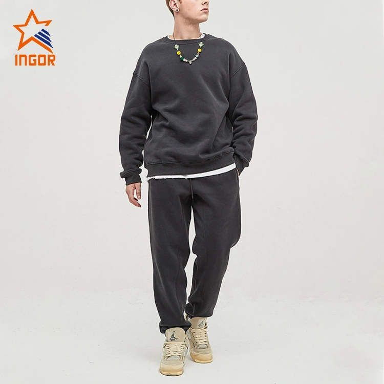 Ingor Sportwear Custom Оптовая одежда костюмы для занятий пота повседневная одежда Активизированное тренажерный зал Спортивные худи и джоггинг с частными этикетками высокого качества Подходит для бега