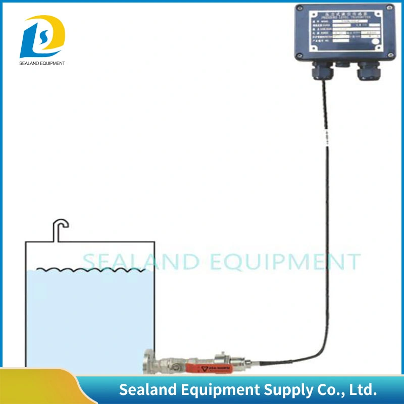 Indicador de nivel sumergible Transmisor Tipo de cable sensor de nivel hidrostático de bucle único Instrumento de medición y control Yszk-01L-C (-E)