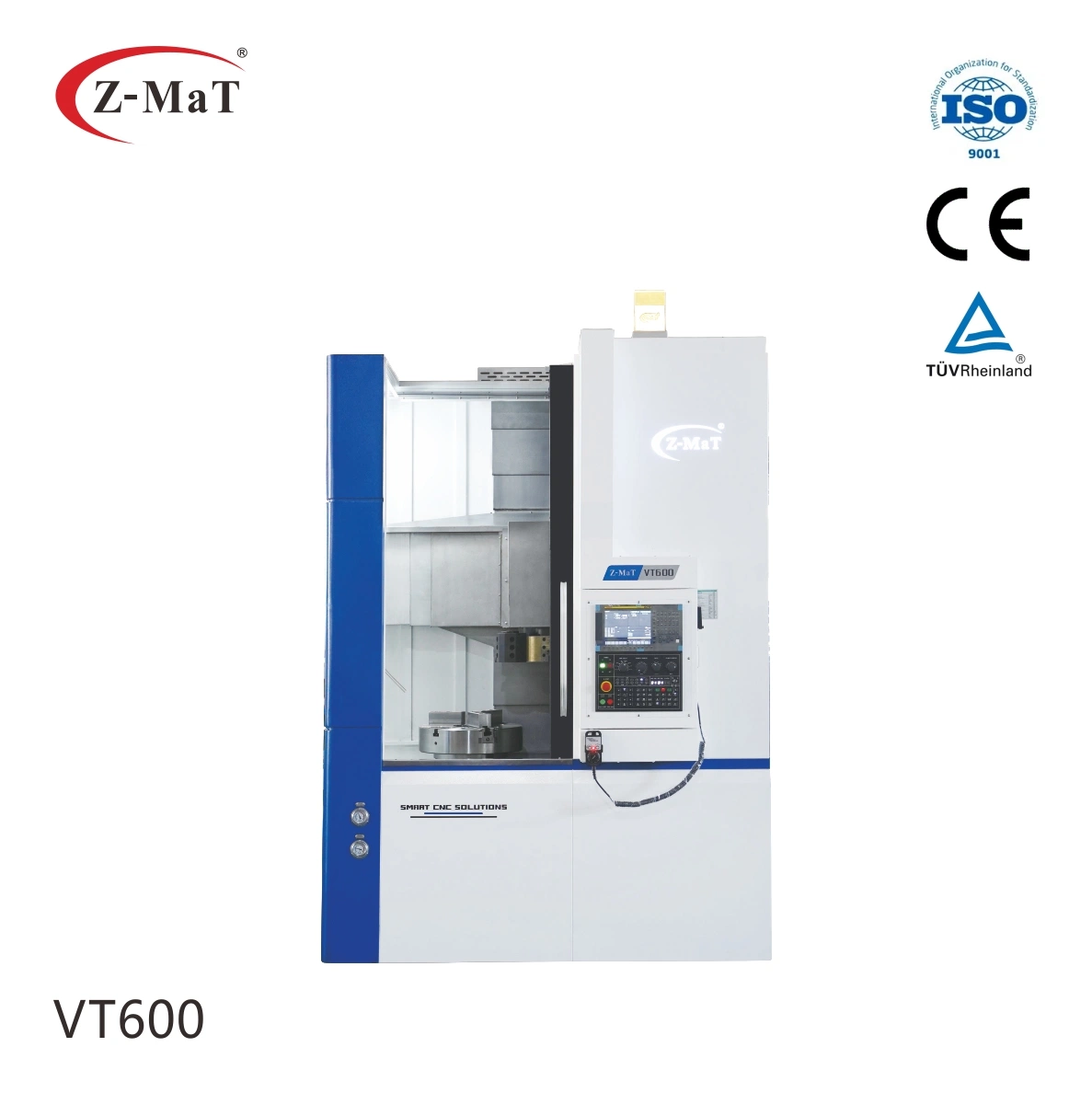 Станок CNC станок токарный станок токарный вертикальный инструмент Z-мат VT600