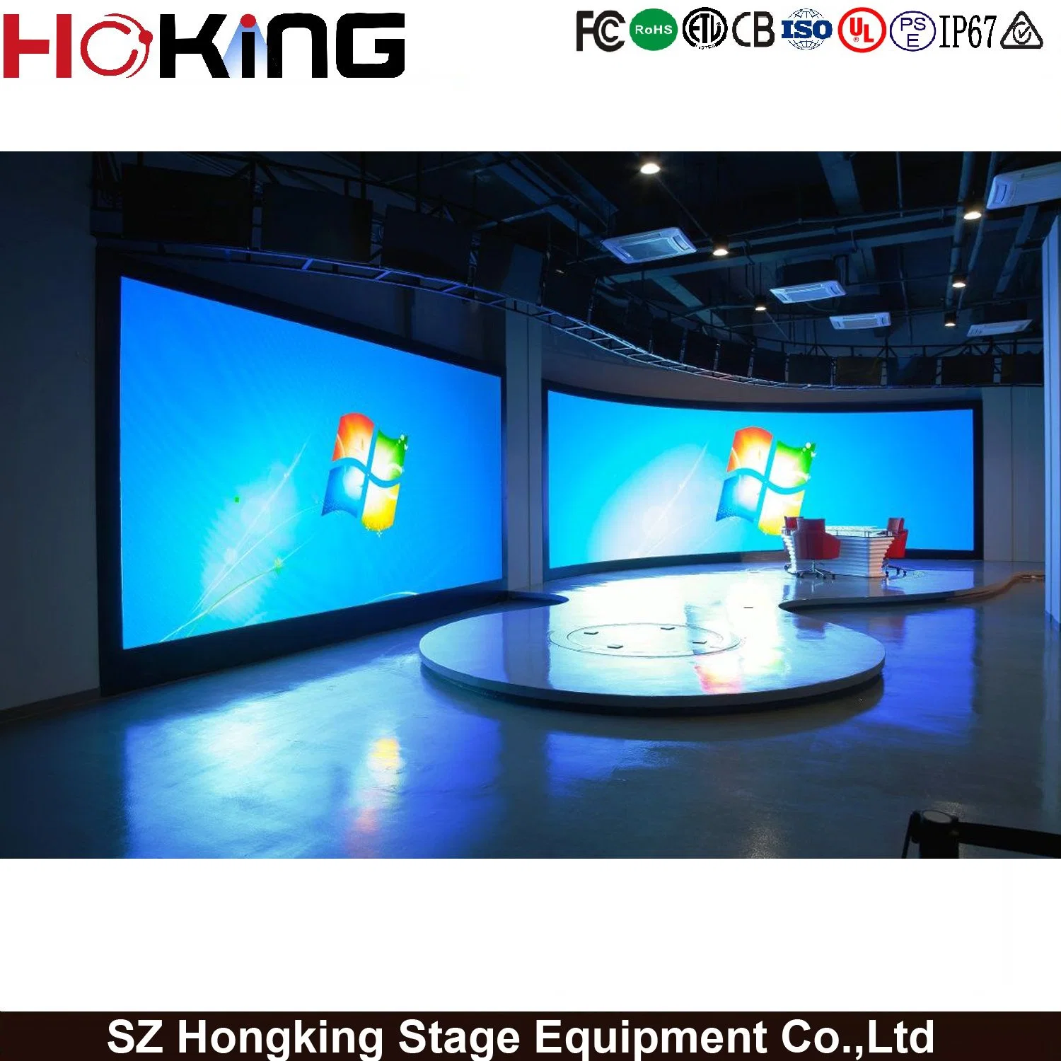 Indoor P1.5 LED Video Screen Sign Board for Advertising