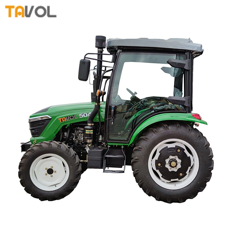 50HP 60HP 70HP Cabin Mini Farm Tractor with CE