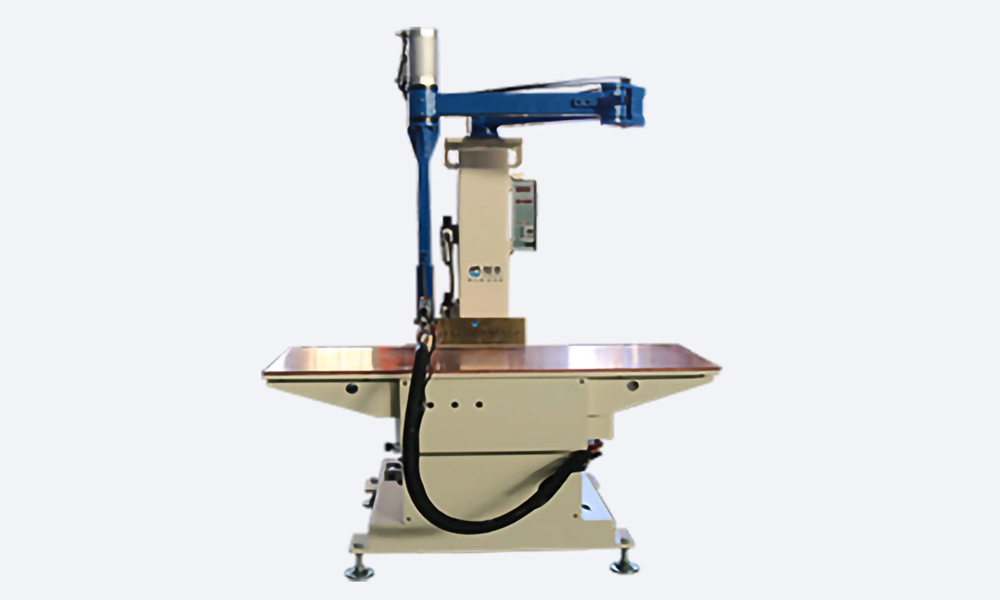 Galvanized Rocker Type Seamless Point Welder Metal Seamless Table Spot Weld Machine