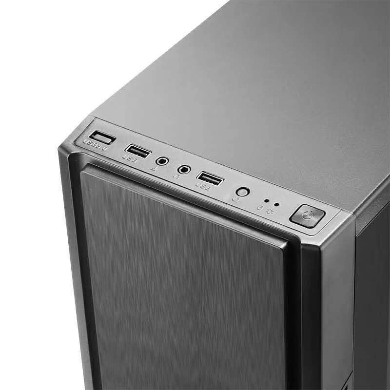 Micro-ATX Desktop Computer Hardware PC Case Cabinet Accessories