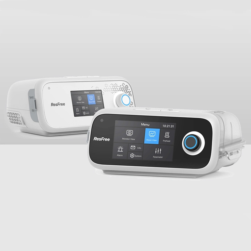 Equipamento Médico 5 Série de Tela Máquina CPAP Umidificador Mecânico Ventilador Respiratório da UTI