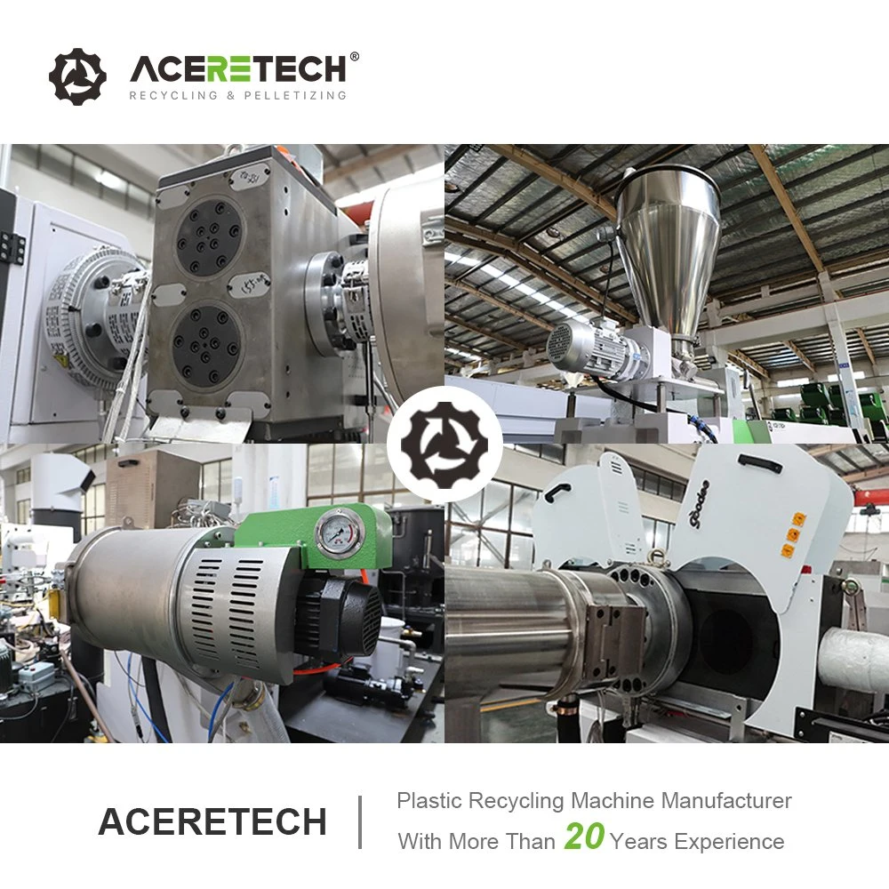 Aceretech Best Quality Plastic PP/PE/ABS/PS/PC Flakes/Regrinds Recycling Granulator Machine