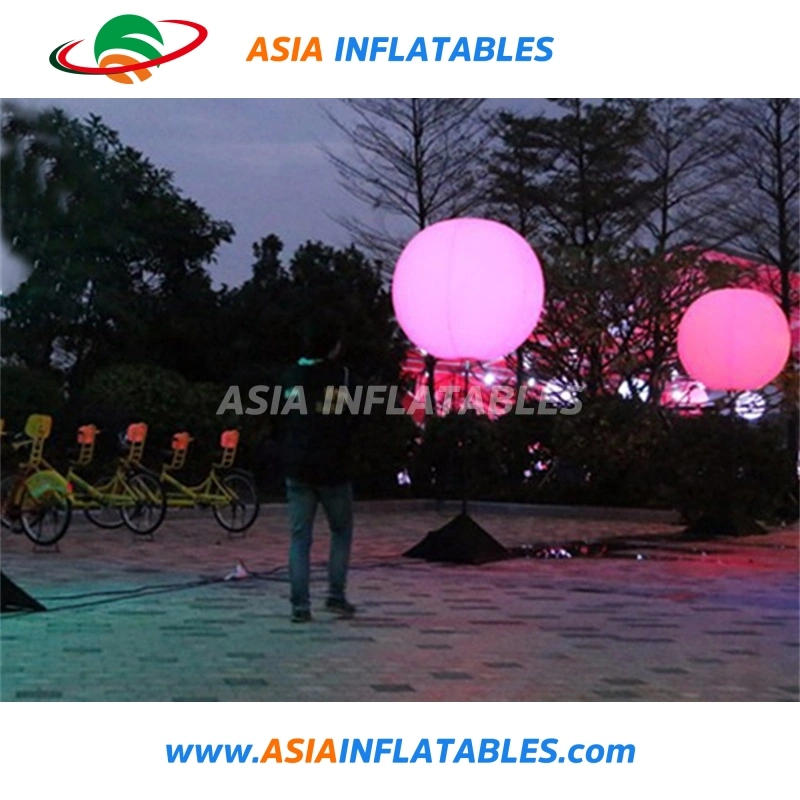 Best Quality LED Light Advertising Inflatable Tripod Stand Balloon for Outdoor Events