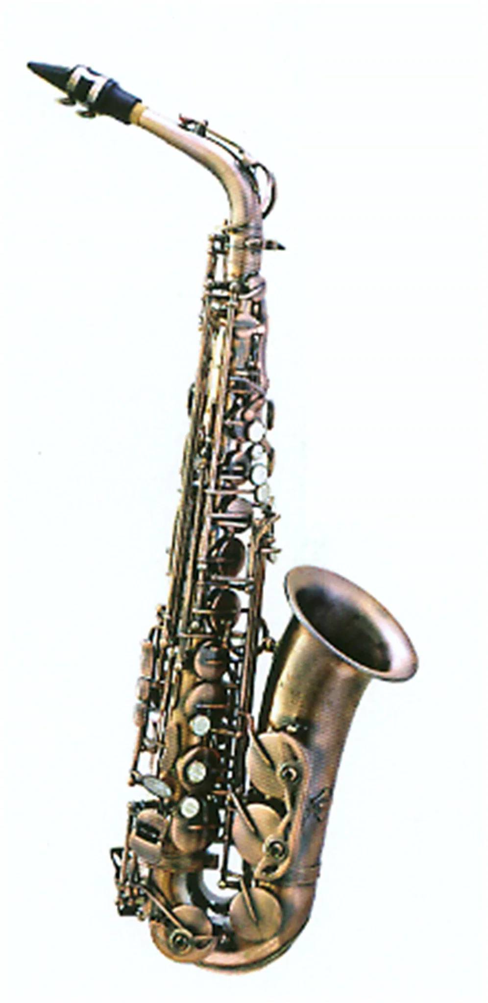 Professional Archaize Bronze Alto Sax, Made in China, Wholedale Musical Instrument