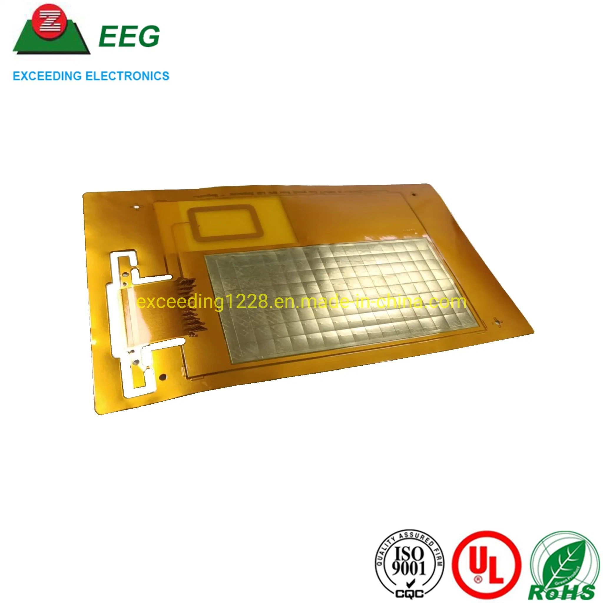 Customized High quality/High cost performance 0.2mm FPC Board Thickness Flex PCB Board with Yellow Solder Mask