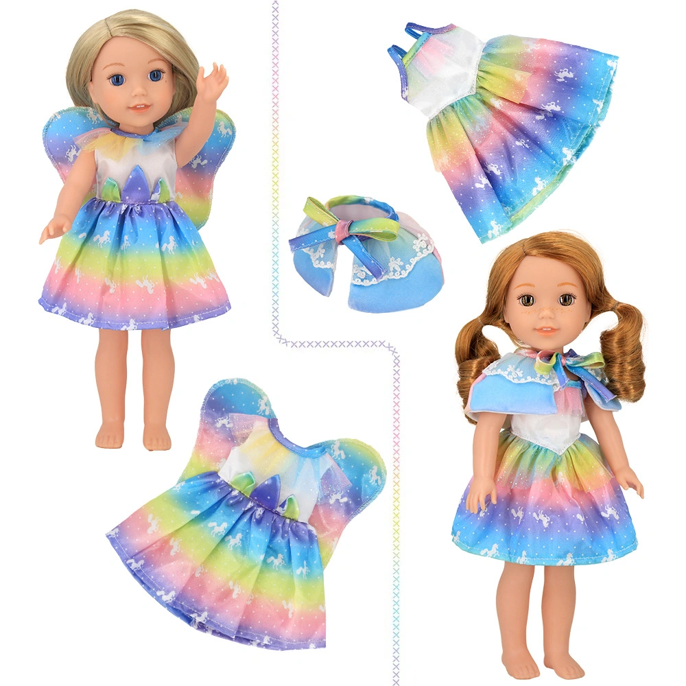 Doll Clothes and Accessories Fit for 14.5 Inch Girl Baby Doll Item No Mu100278