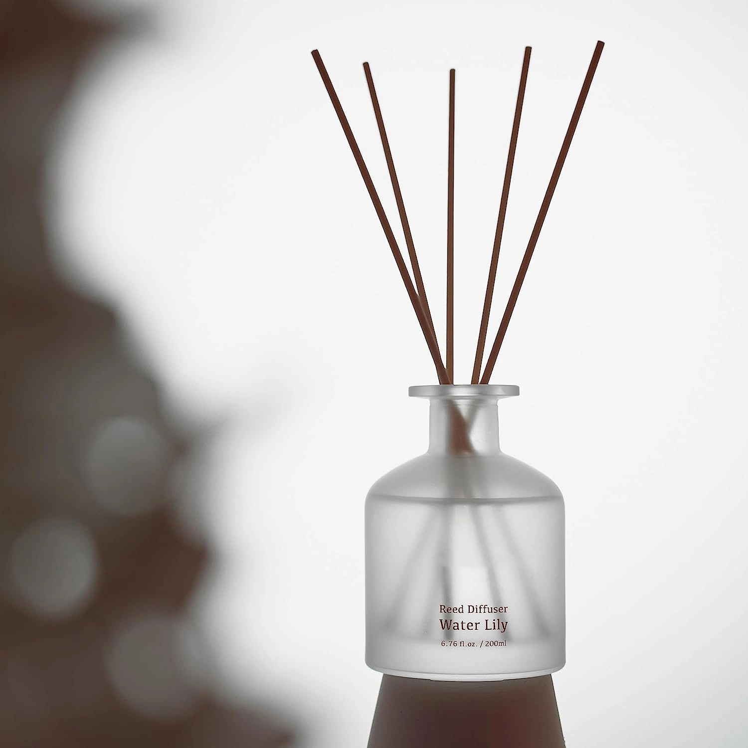 Startseite Duftdiffuser 150ml Leere Zylinder Reed Diffuser Flasche Luxus Raumduft-Paket