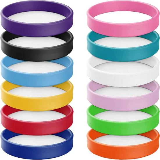 Wholesale/Supplier Rubber Bracelets Silicone Bracelets Color Silicone Wristbands