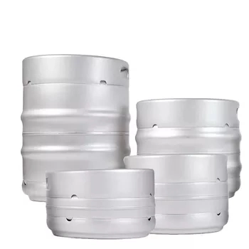 1/2bbl 1/4bbl 1/6bbl Stainless Steel Beer Barrel with Us Standard Kegs