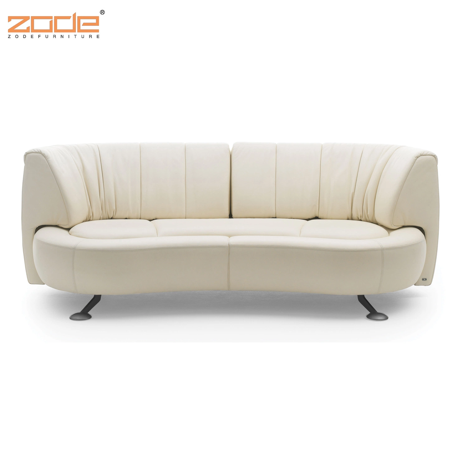 Zode Modern Home/Living Room/Office Design Furniture Luxury Sectional Synthetic Leather L Shape Furniture Living Room Sofa