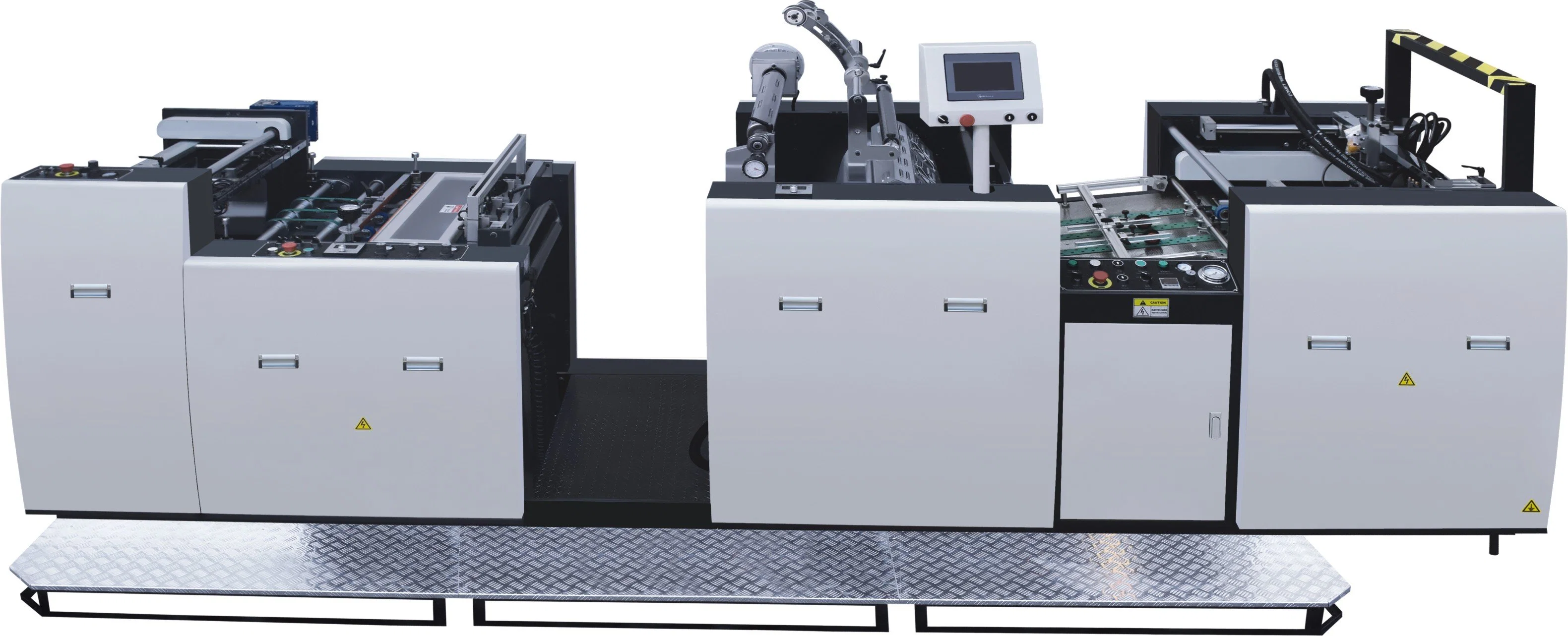 Automatic Feeding Double-Sided Film Printing System PP Woven Fabric Laminating Machine (SAFM-800)