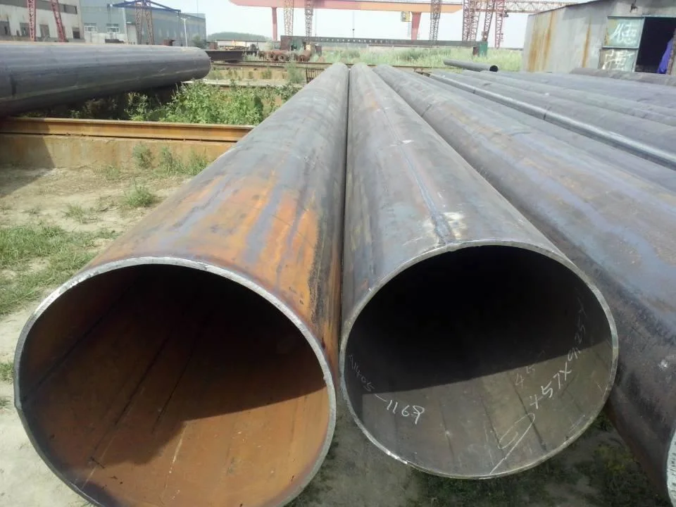 S275/S355/X52/X65/X70 Carbon Steel Dsaw/ LSAW Offshore Welded Pipe for Marine Construction