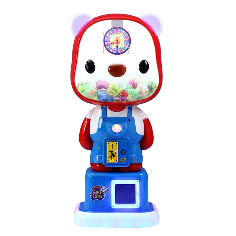 MOE Bear tournant machine Candy machine Jeux d'arcade pour enfants Machine à pièces